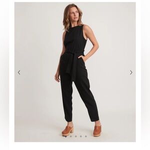 Marine Layer Eloise Belted Jumpsuit